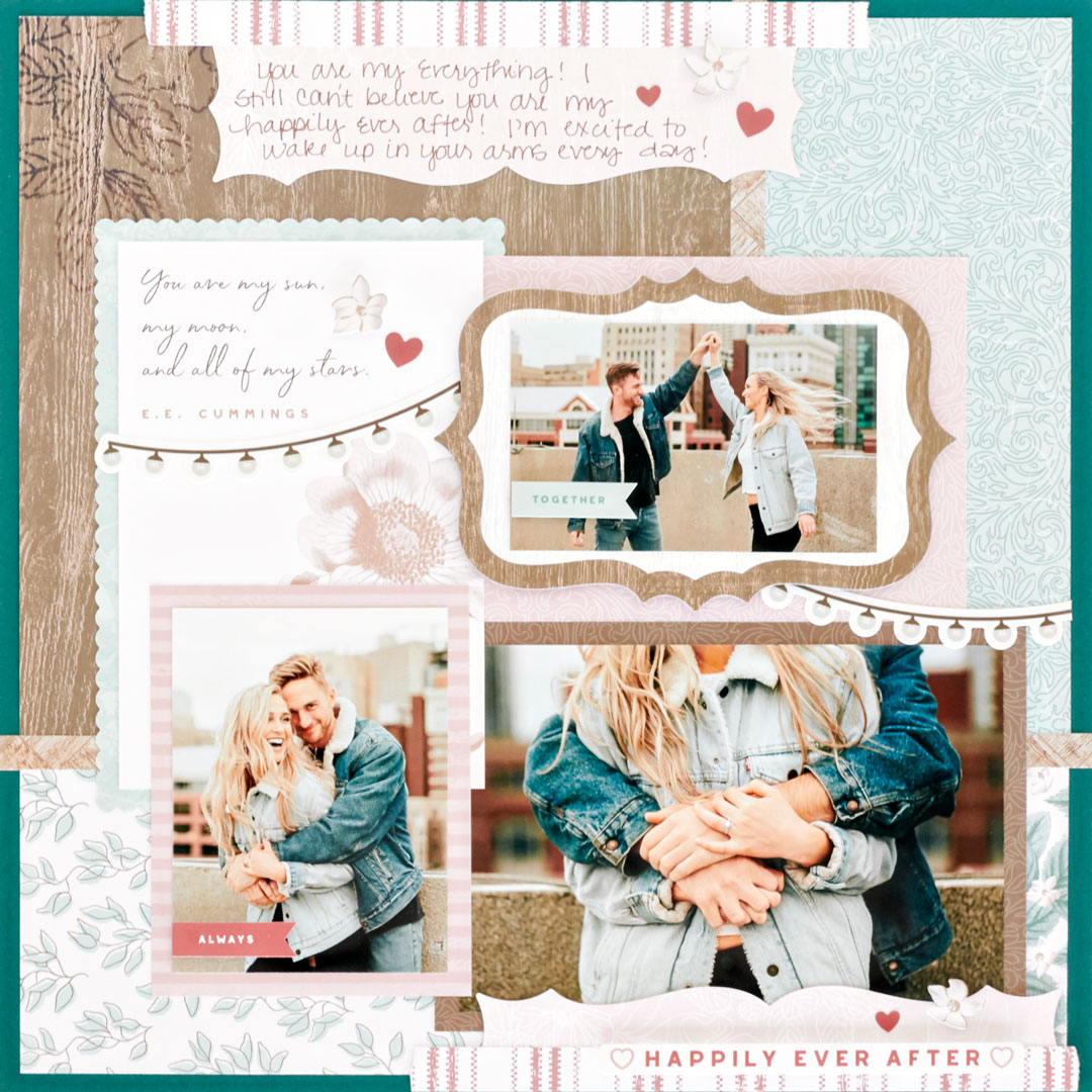 Ever-After-Wedding-Scrapbooking-Layout-Creative-Memories.