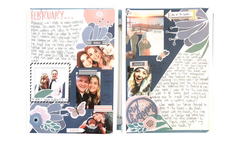 It’s Time to Create Your February Reflection Page in Your Happy Album!