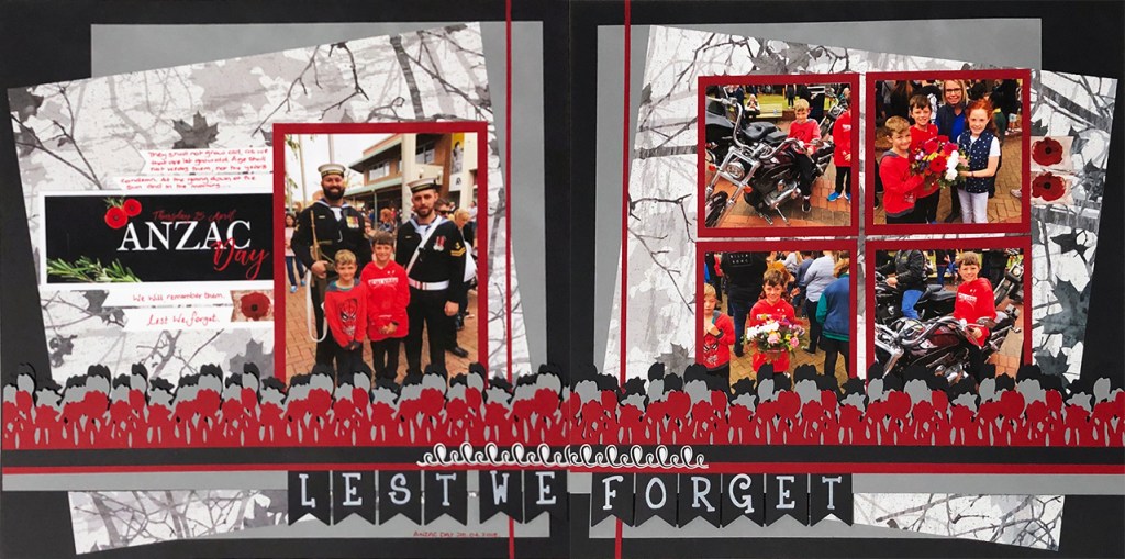 Create a Military Scrapbook Layout To Celebrate Our Armed Services