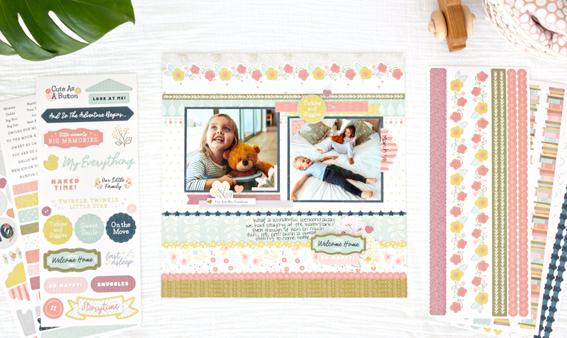 Decorate the Earliest Chapters with Adorable Baby Scrapbook Stickers