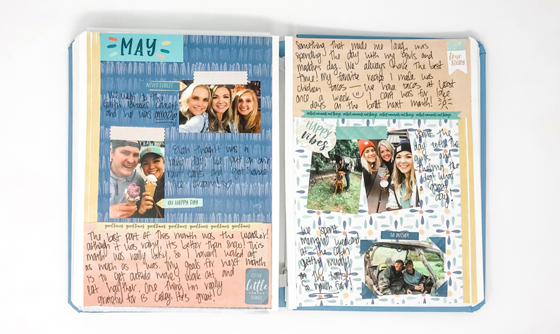 Your May Reflection Layout is Here!