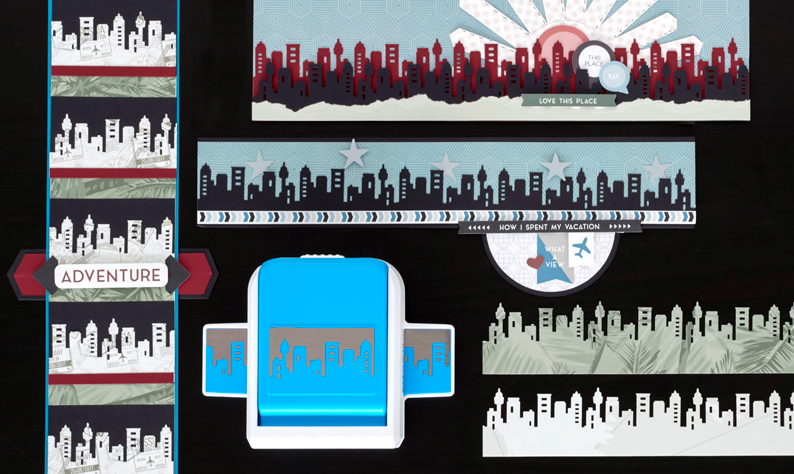 Turn City Dreams into Reality with these City Scrapbook Borders