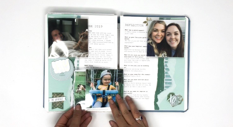It’s Time to Journal About June in Your Photo Album!
