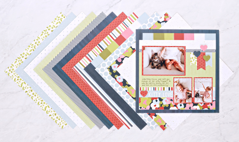 Why Create this Awesome Scrapbook Layout? Just Because!