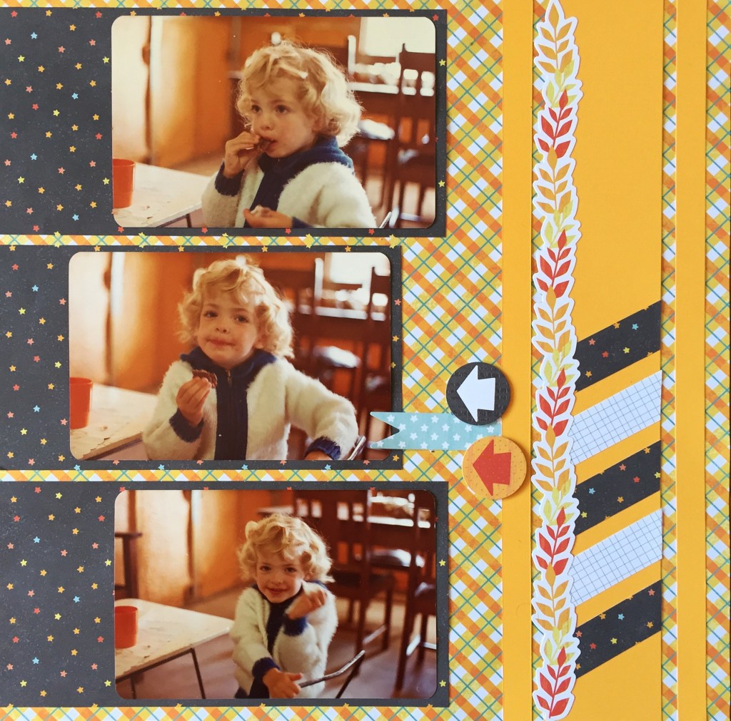 A Wicked Cute Fall Scrapbook Layout and Treat Bags!
