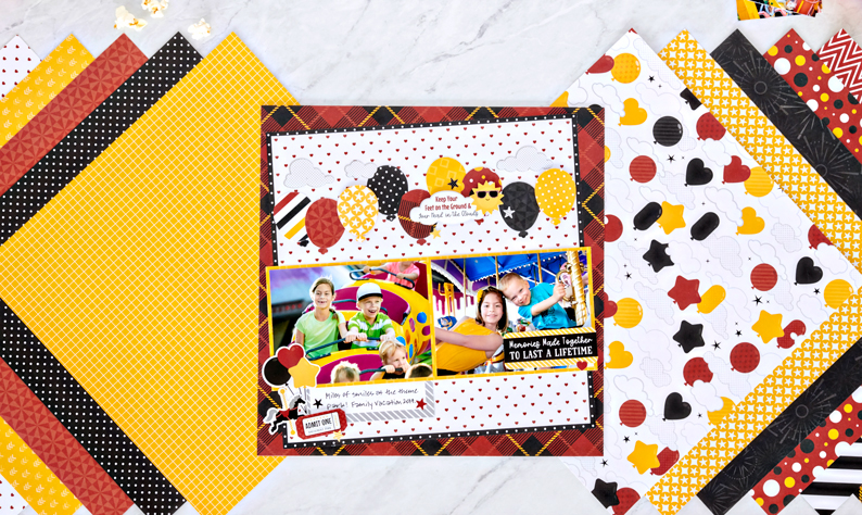 Punch Your Creative Tickets with this Theme Park Layout