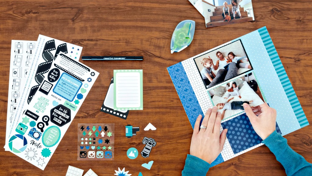 Snap Some Fresh Flicks with this Photography Scrapbook Layout
