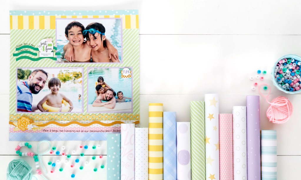 Focus on the Fun With This Swoon-Worthy Summer Scrapbook Layout