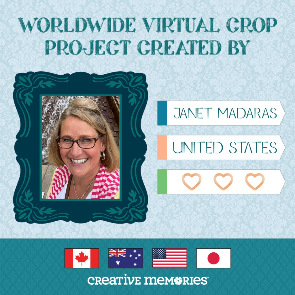Worldwide Virtual Crop project created by Janet Madaras from the United States.