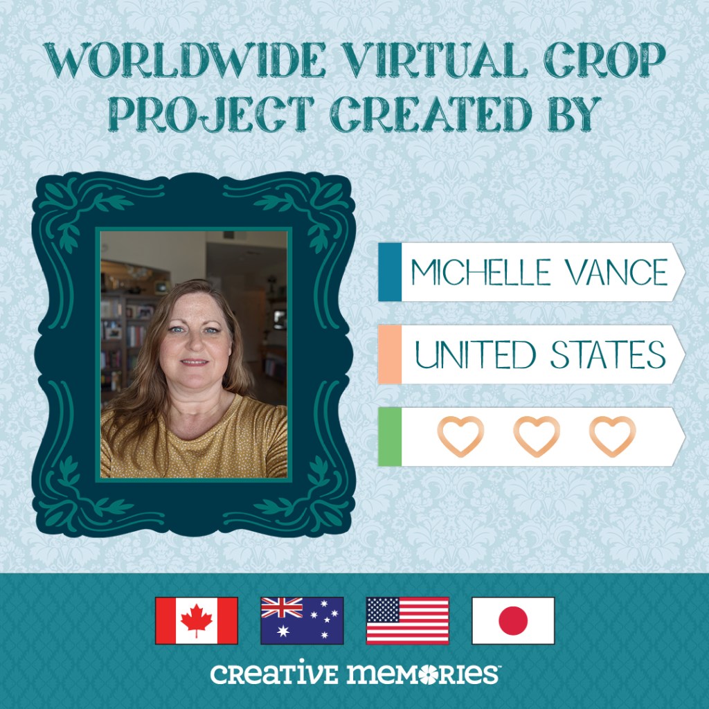 Worldwide Virtual Crop project created by Michelle Vance from the United States.