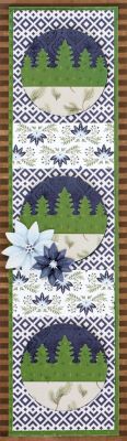Winter themed scrapbooking border.