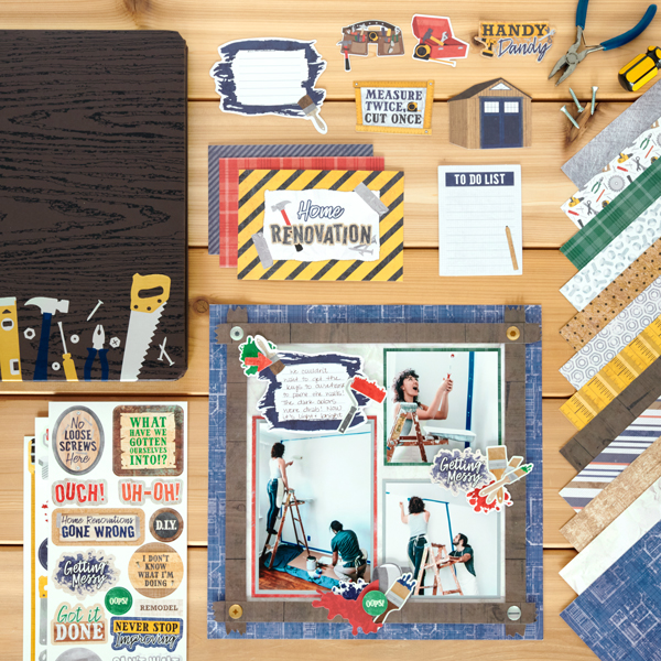 Hammer Out Your Memories With This Renovation-Themed Layout