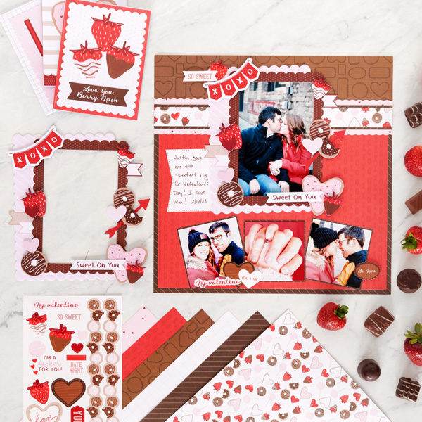 Cherish Your Love Story With This Love-Themed Scrapbook Layout