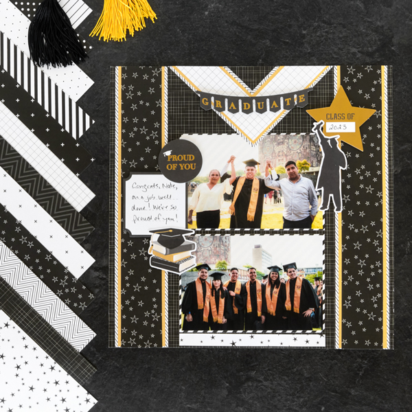 A Graduation Layout As Golden As The Future