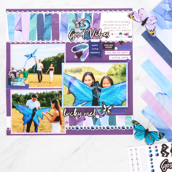 A Layout for Wonderful Memories