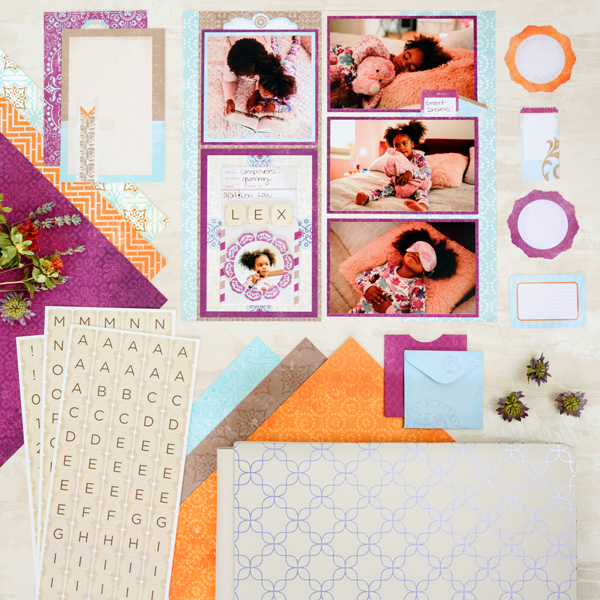 Vintage Chic Layout