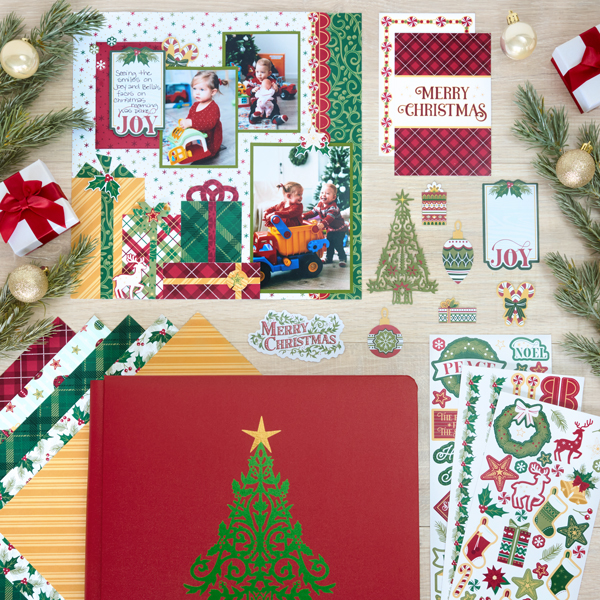 A Christmas Layout That Sleighs