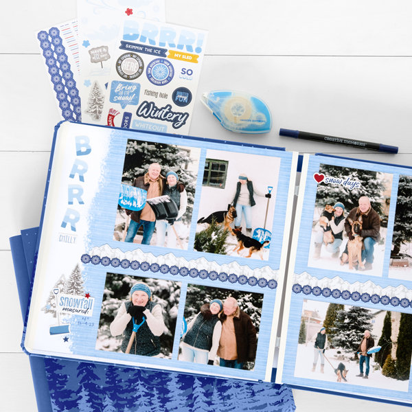Chill Out With This Snowy Layout