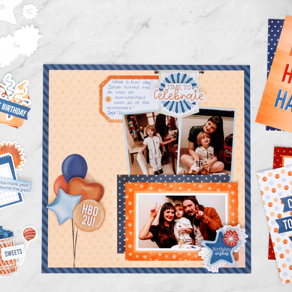 A Beginner-Friendly Birthday Layout