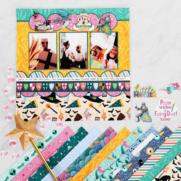 Make SIX Growing Up Layouts With One Set of Instructions