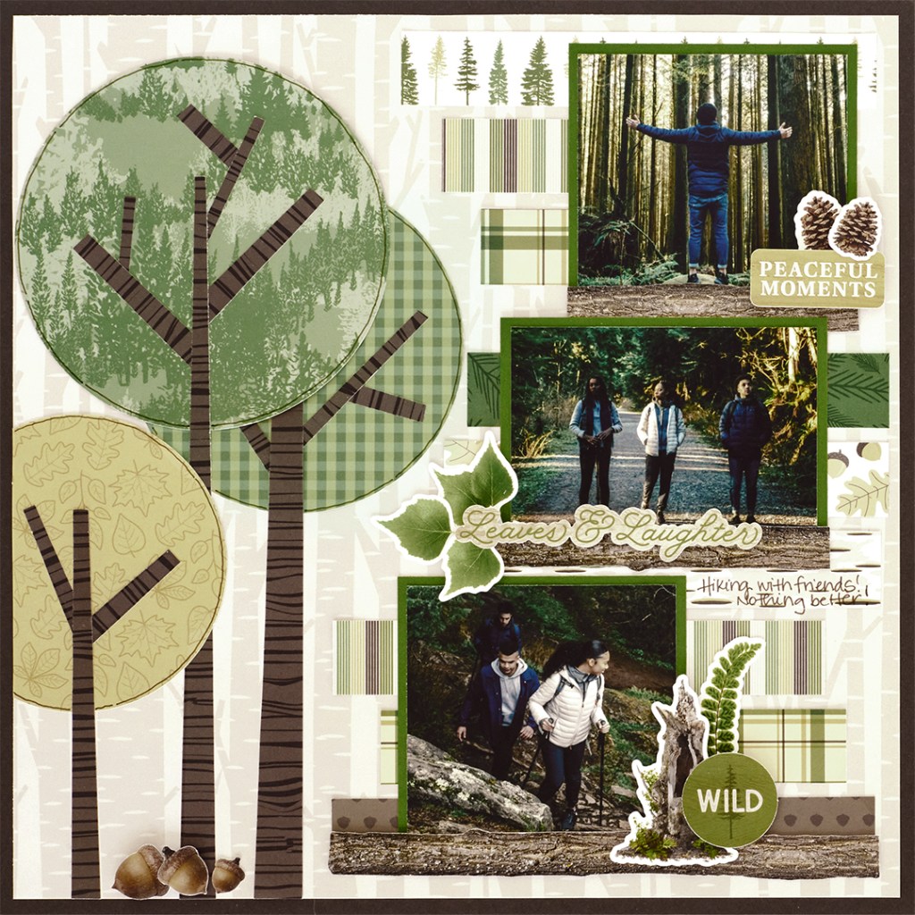 Create a Peaceful Forest Scene with This Woodsy Layout