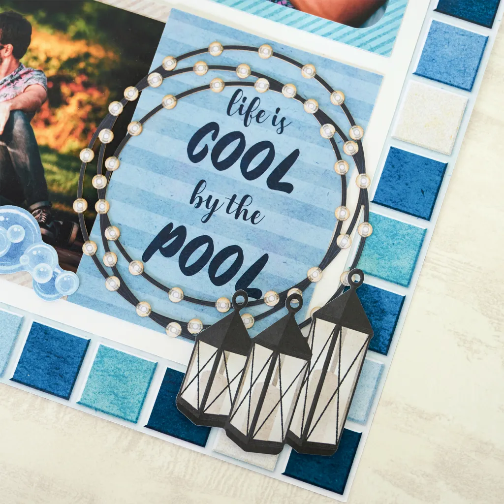 Life’s Cool by the Pool: Create an Easy Summer Scrapbook Page