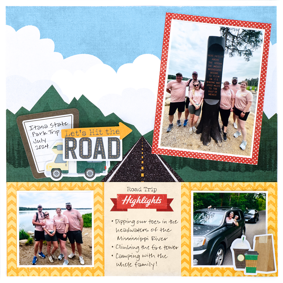 Hit the Road Layout by Krislyn Mattei