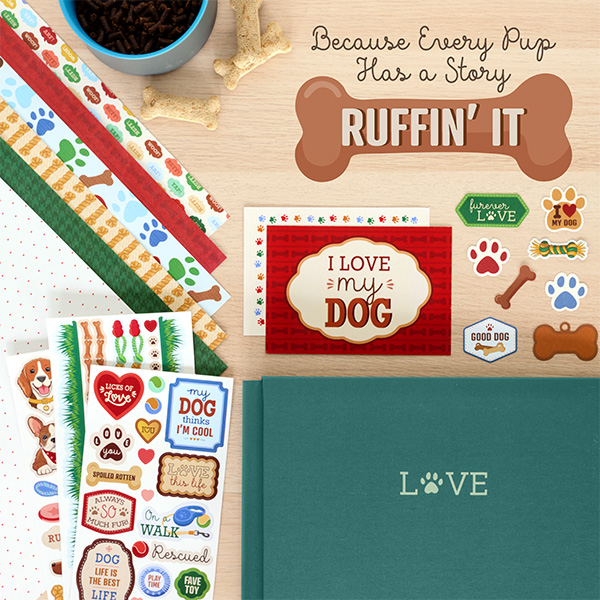A Paw-sitively Adorable Ruffin’ It Layout