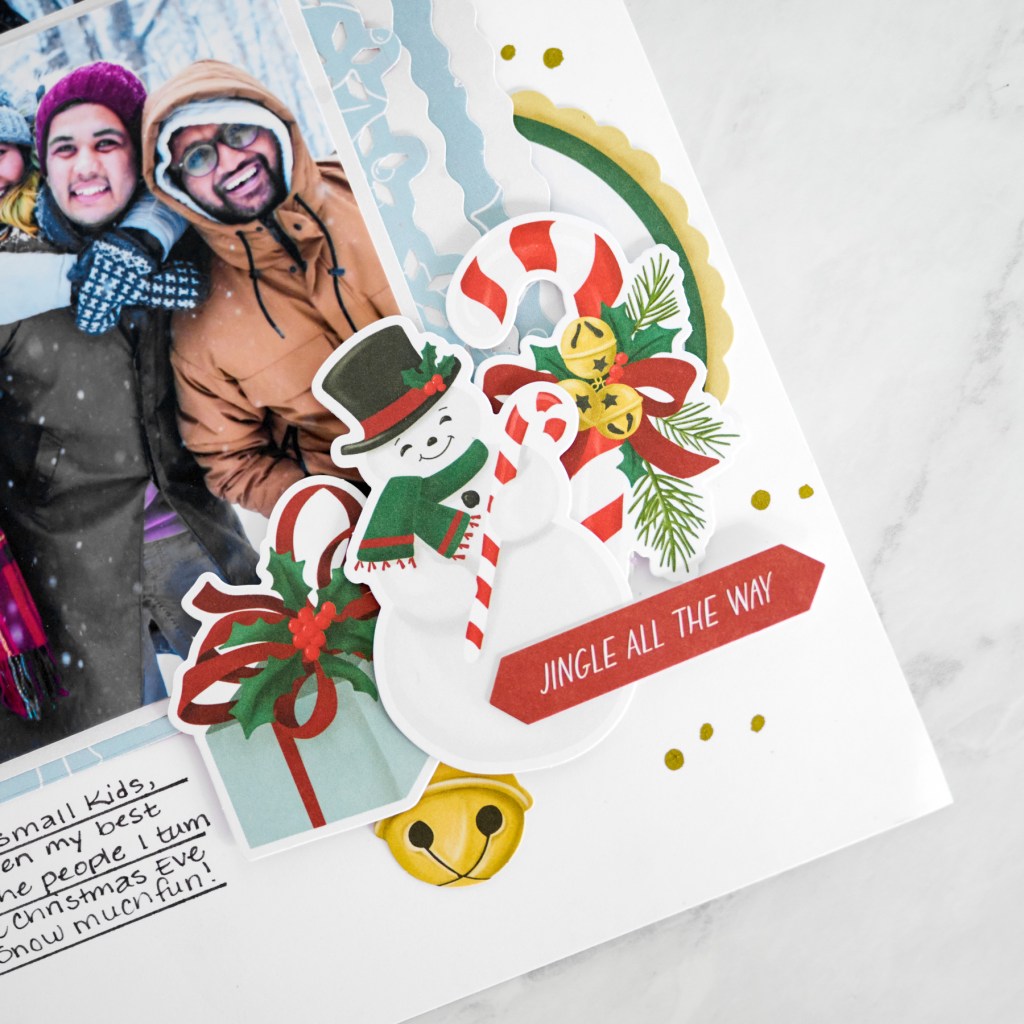 Bundle Up for a Bright and Merry Christmas Layout