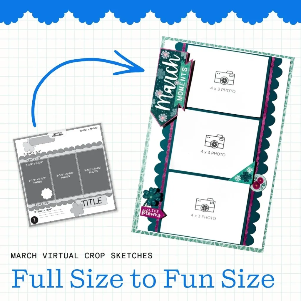 March Virtual Crop’s Full Size to Fun Size Sketches are Here!