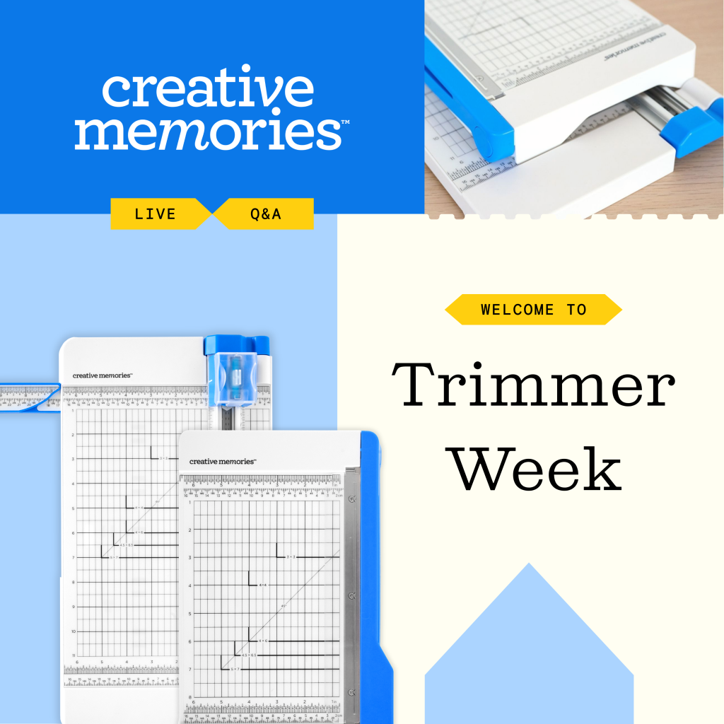 Three Days of Scrapbook Trimmer Tips, Tools and Inspiration