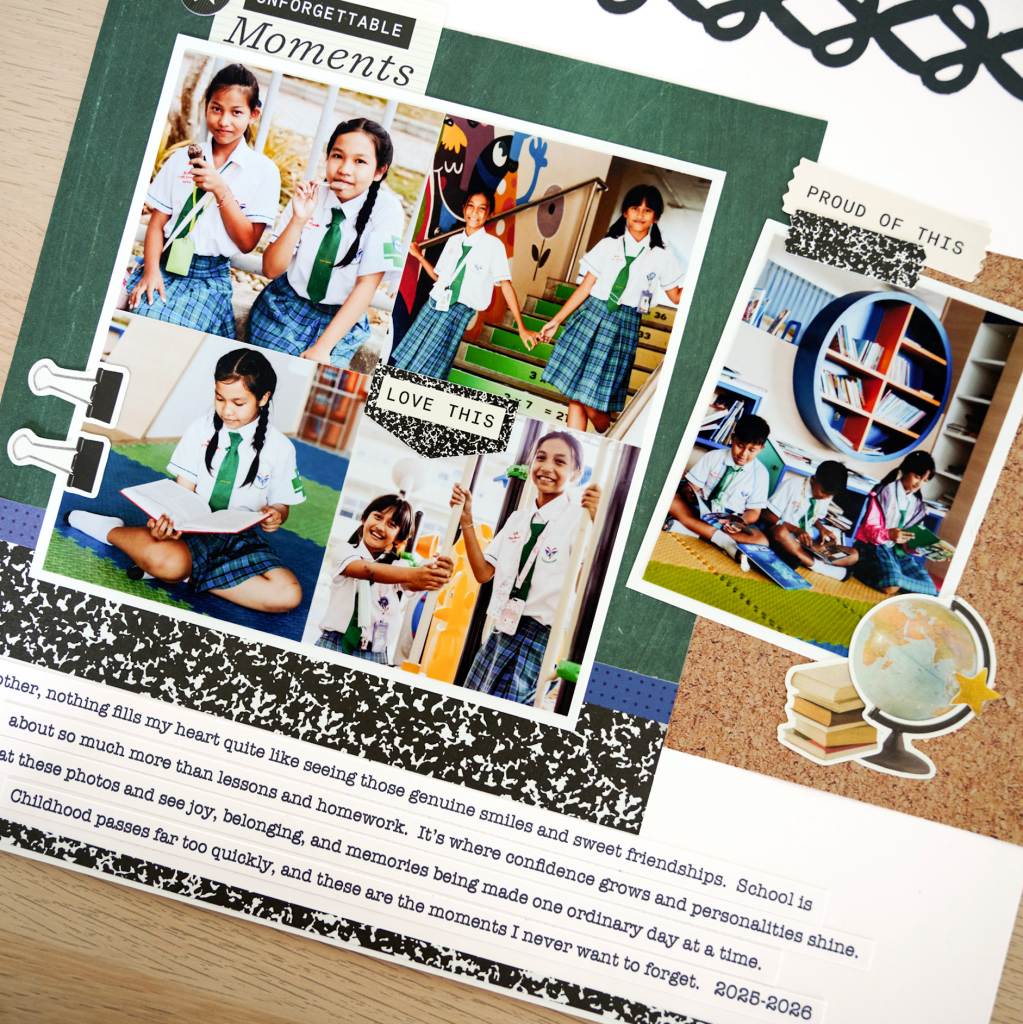 School Snapshots with the School Years Collection