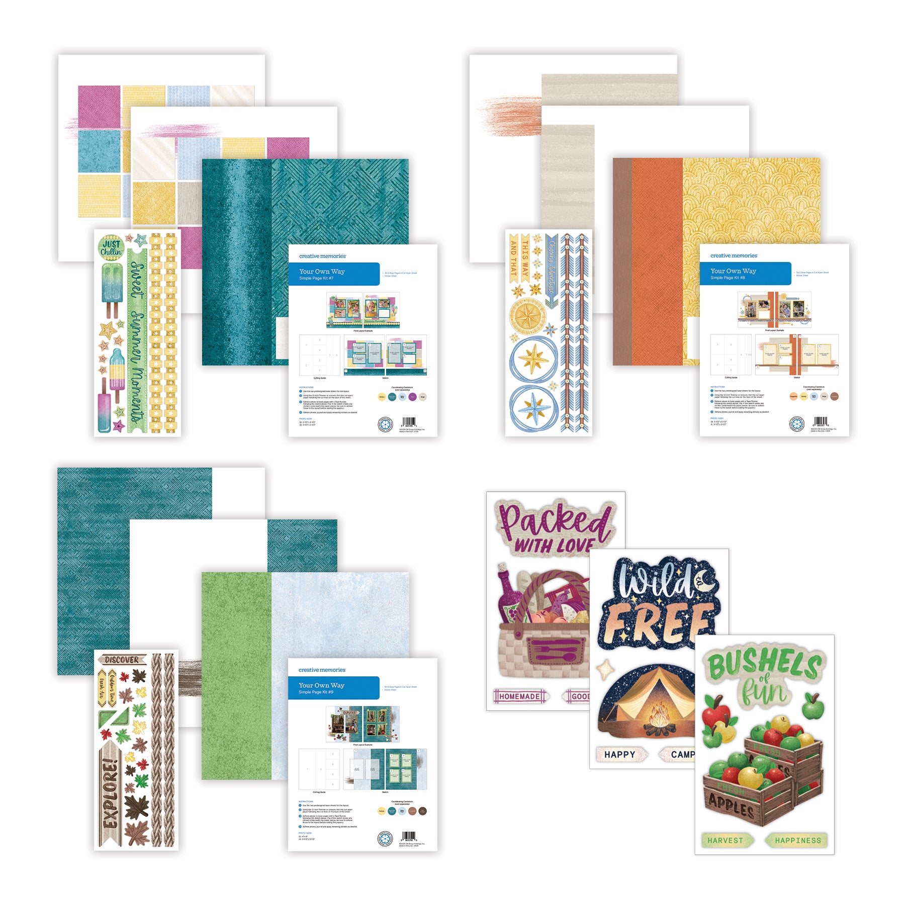 Creative Memories スクラップブックセット Bundles – Scrapbook Supply Sets & Value Packs | Creative Memories