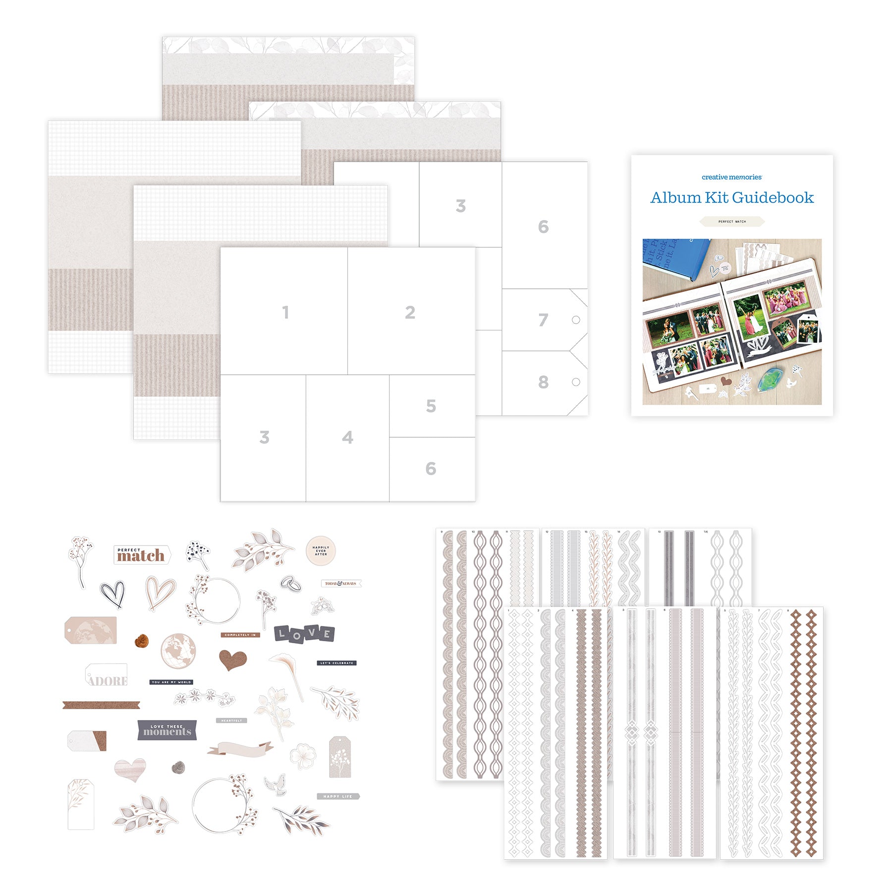 Album Kit Core - Perfect Match – Creative Memories