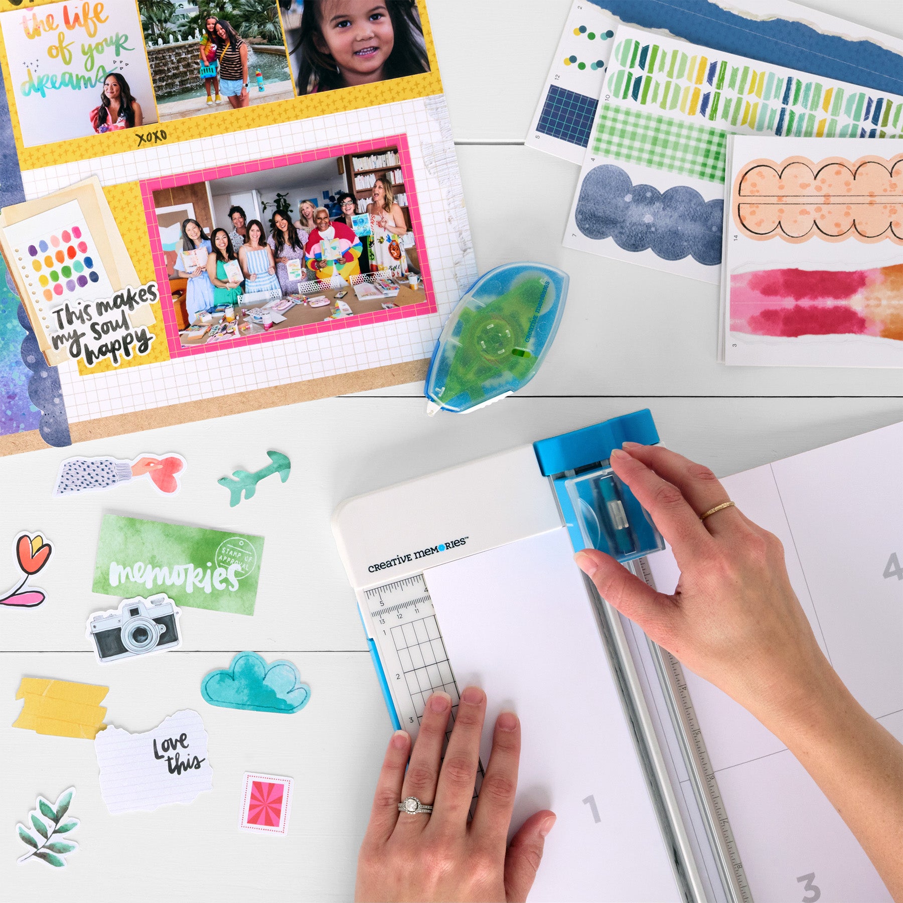 Album Kit Core - On the Bright Side – Creative Memories