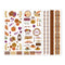 Autumn Abundance Stickers (3/pk)