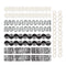 Blackout Brush Laser Cut Borders (10/pk)