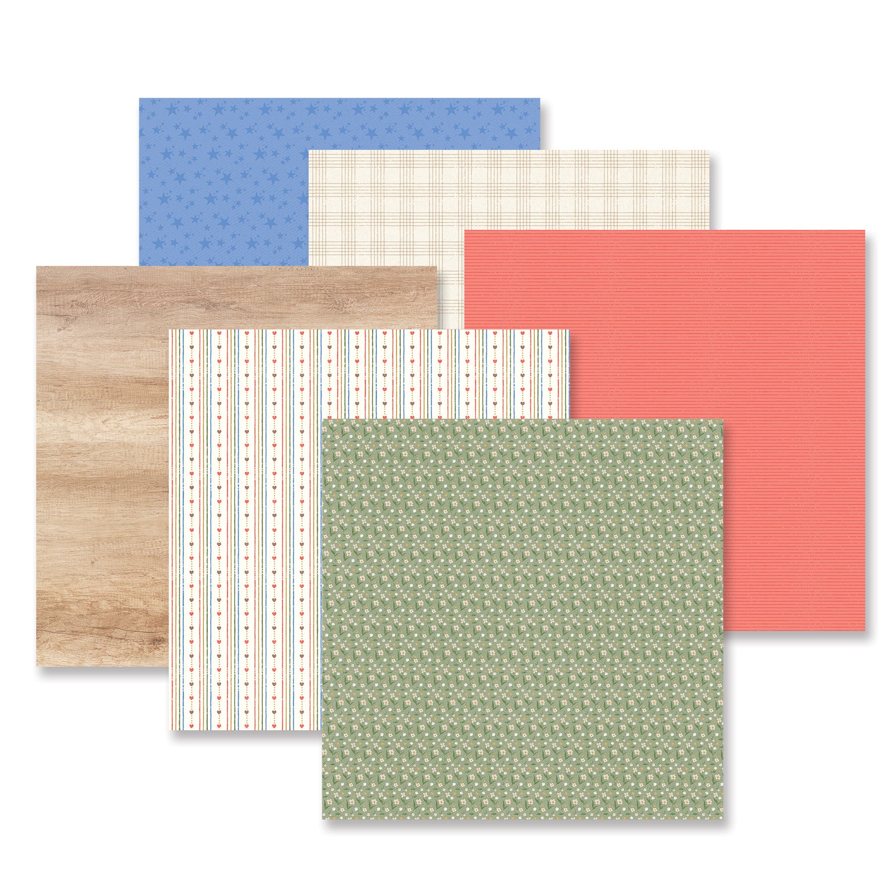 Creative Memories ペーパーおまとめセット① Bundle of Joy Paper Pack (12/pk) - Creative Memories