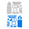 Die-Cutting Titles & Icons - Captured in Time (8/pk)