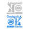 Die-Cutting Titles & Icons - Grateful (8/pk)
