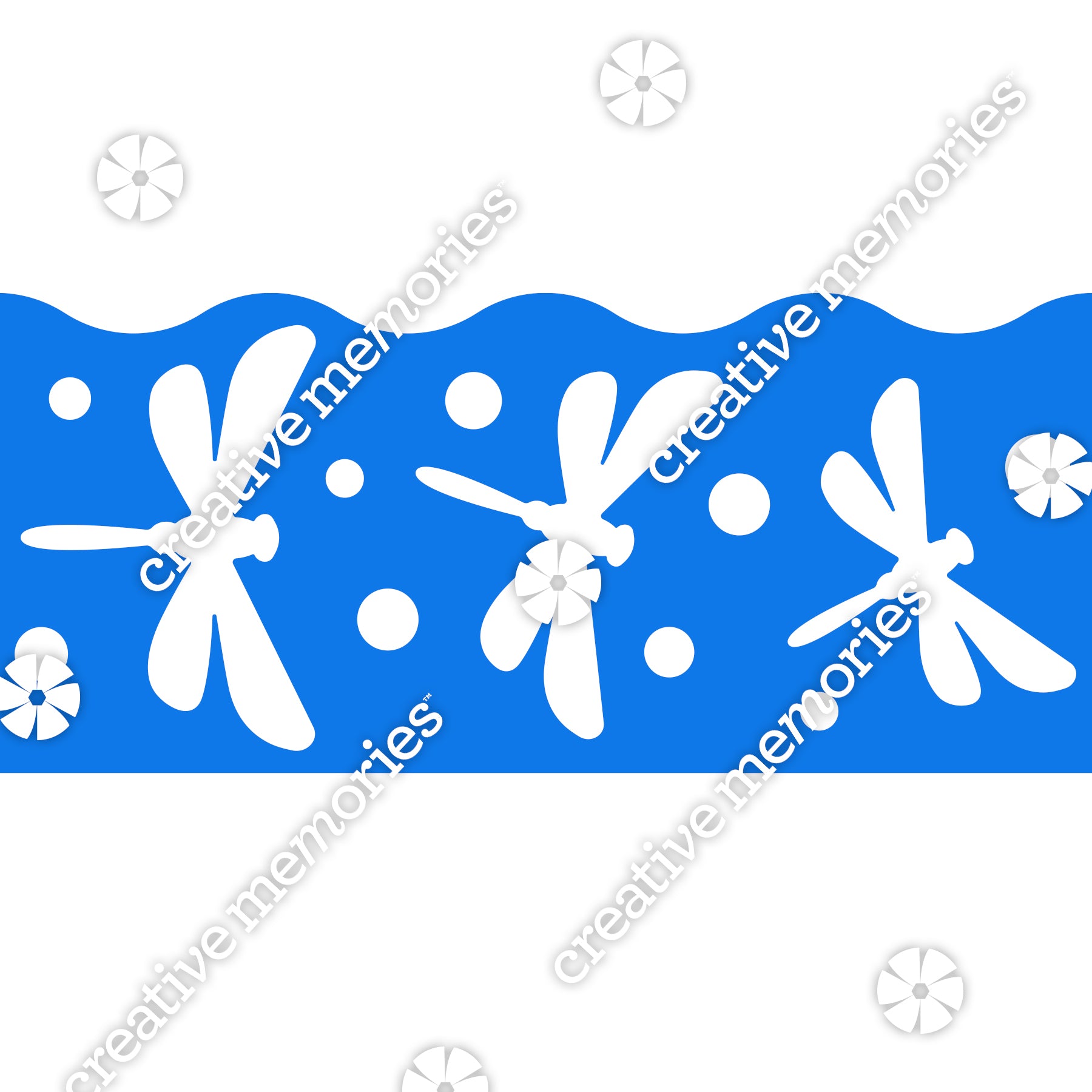 Dragonfly Border Maker Cartridge - Creative Memories