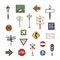 Global Getaway Embellishments - Post & Sign (20/pk)