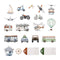 Global Getaway Embellishments - Transportation (20/pk)