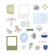Natural Beginnings Embellishments - Beach (20/pk)