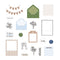 Natural Beginnings Embellishments - Wedding (20/pk)