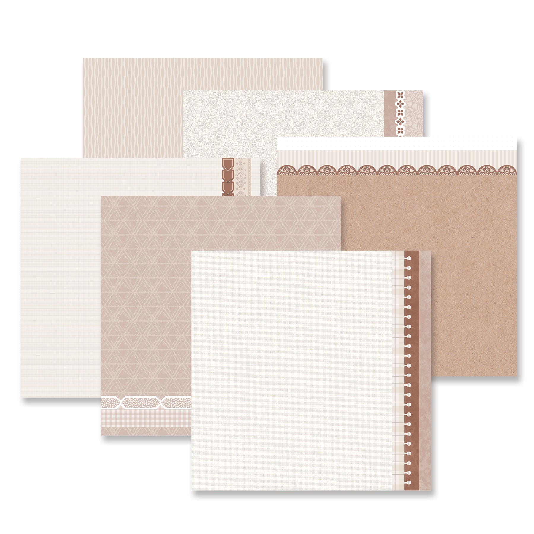 Natural Beginnings Fast2Fab-Inspired™ Paper Pack (12/pk