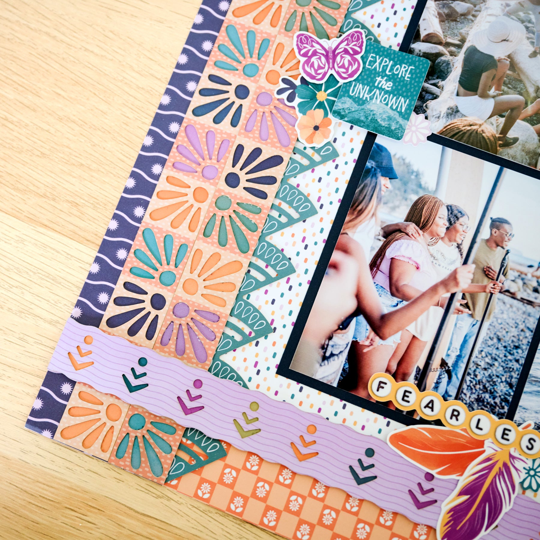 Bordersページ Free Spirit Laser Cut Borders (10/pk) - Creative Memories