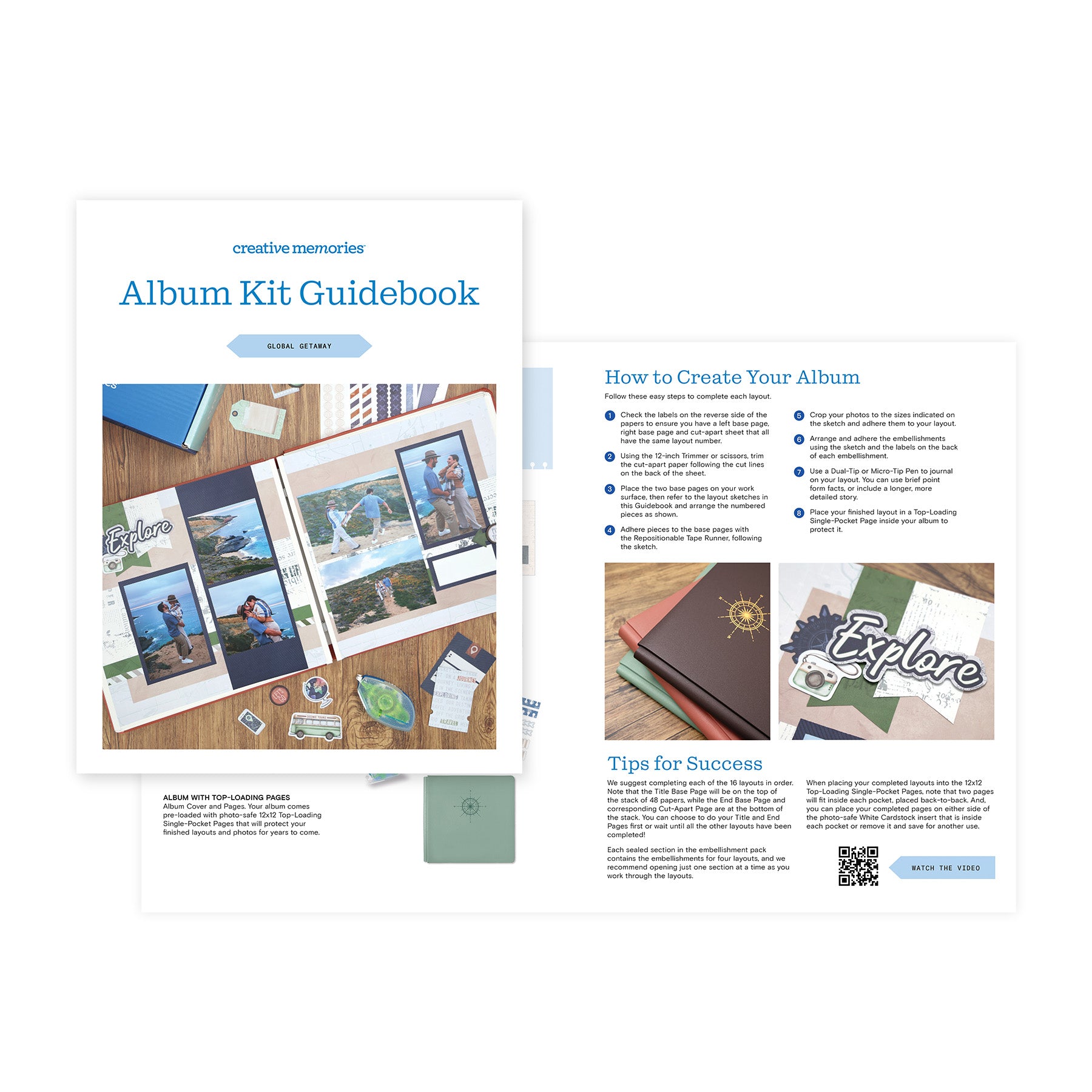 Global Getaway Album Kits - Creative Memories
