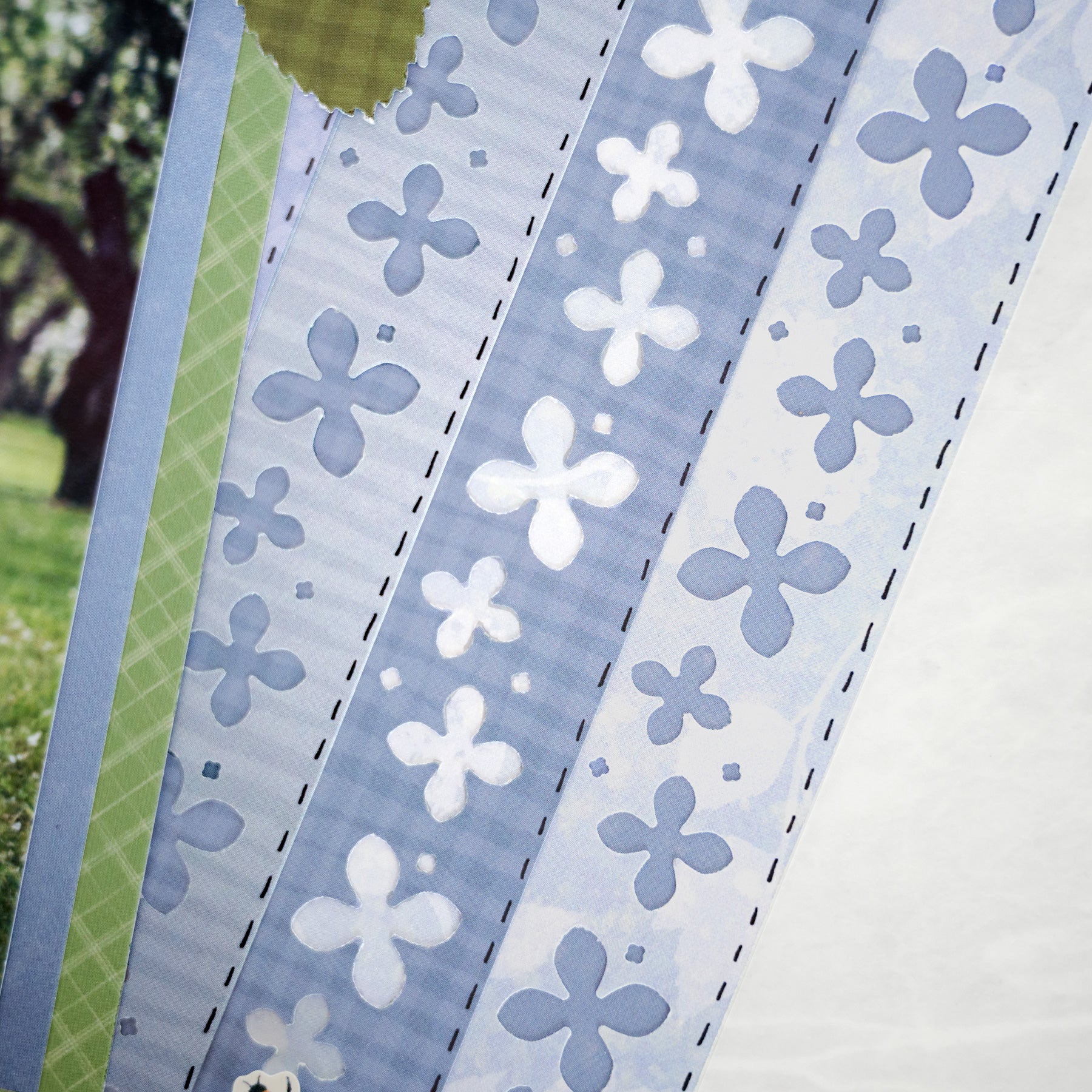 Hydrangea Blossoms Border Maker Cartridge | Creative Memories