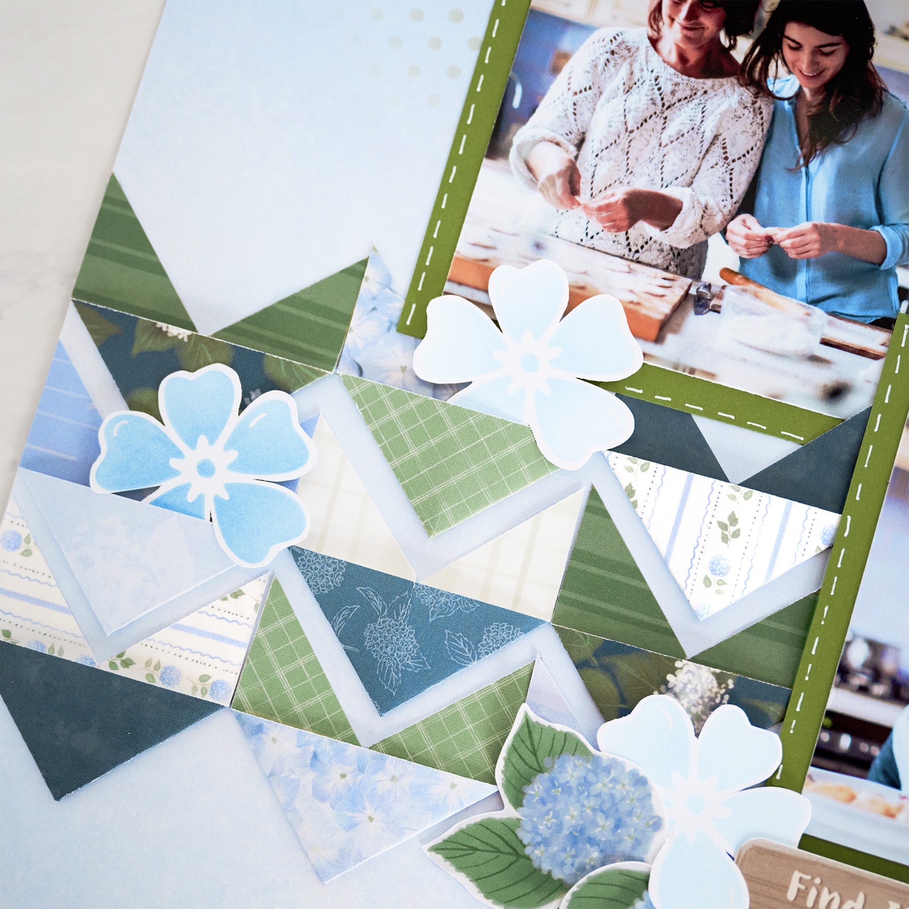 Hydrangea Haven Paper Pack (12/pk) | Creative Memories
